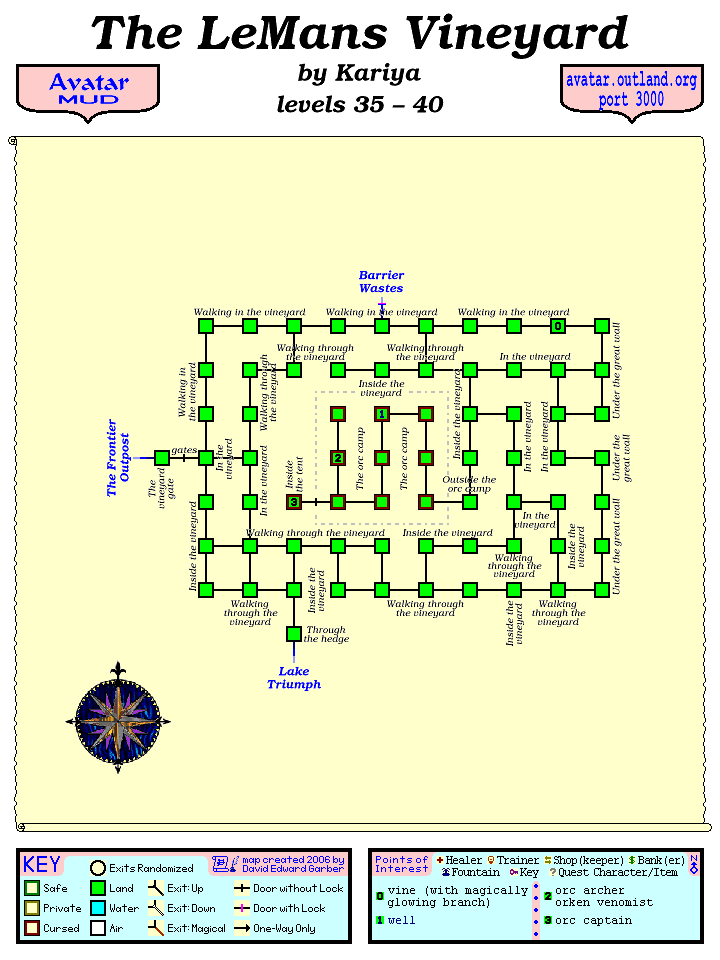 Avatar MUD Area Map - LeMans Vineyard.GIF